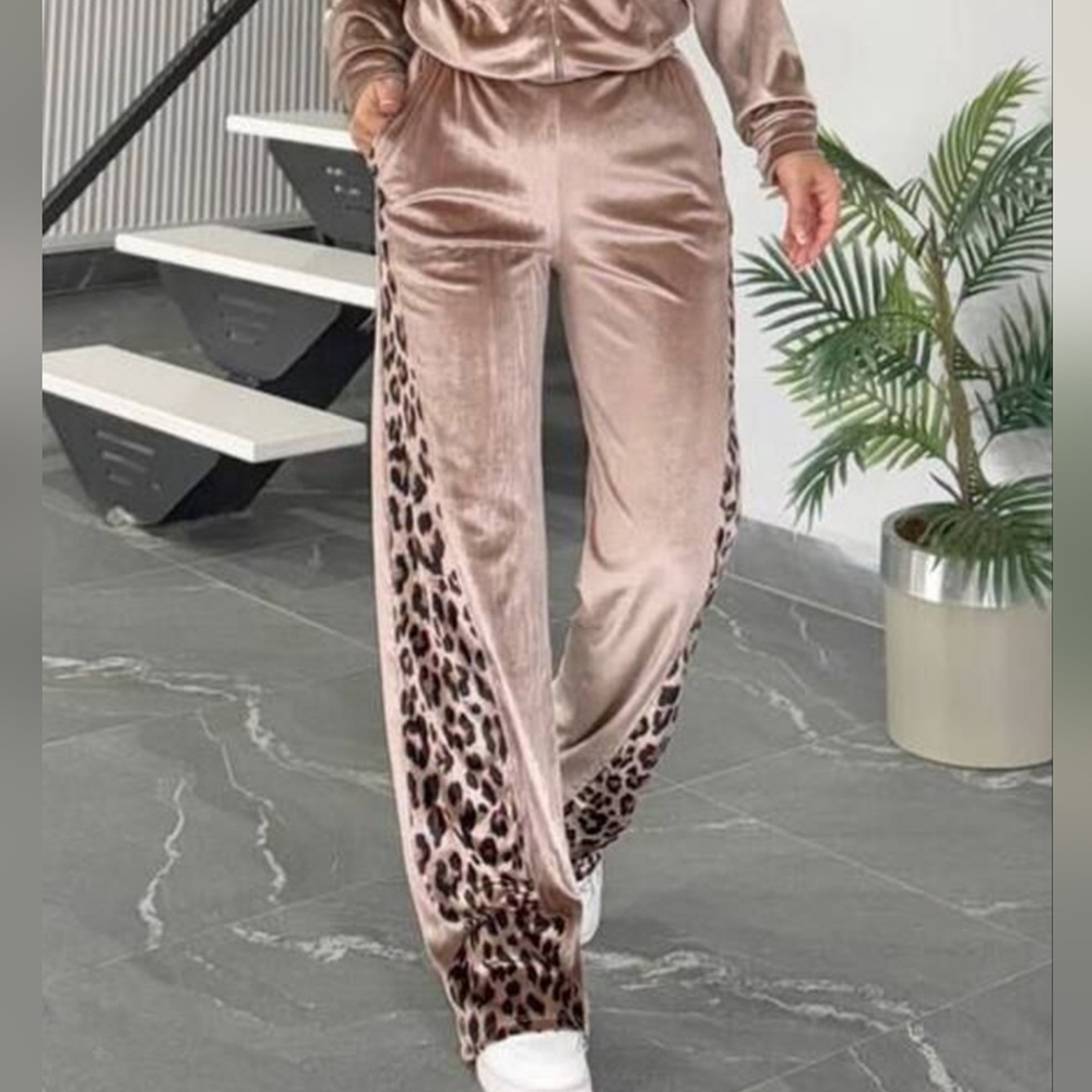 Fast Lane Leopard Set - Camel - Picture 9 of 10